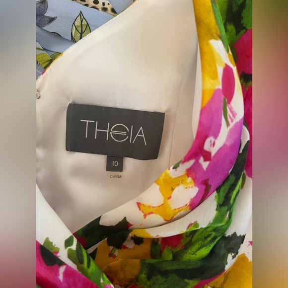 Theia silk dress - Picture 5 of 6